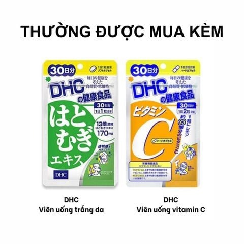 [HSD 31/07/2026] DHC Viên Uống Sáng Da Adlay Coix Extract 30 Ngày