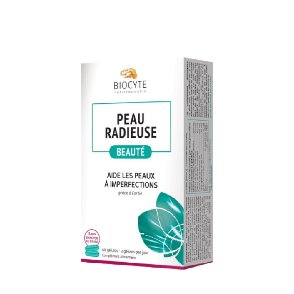 Biocyte Viên Uống Peau Radieuse Hỗ Trợ Bảo Vệ Da, Giảm Mụn Trứng Cá 60 Viên