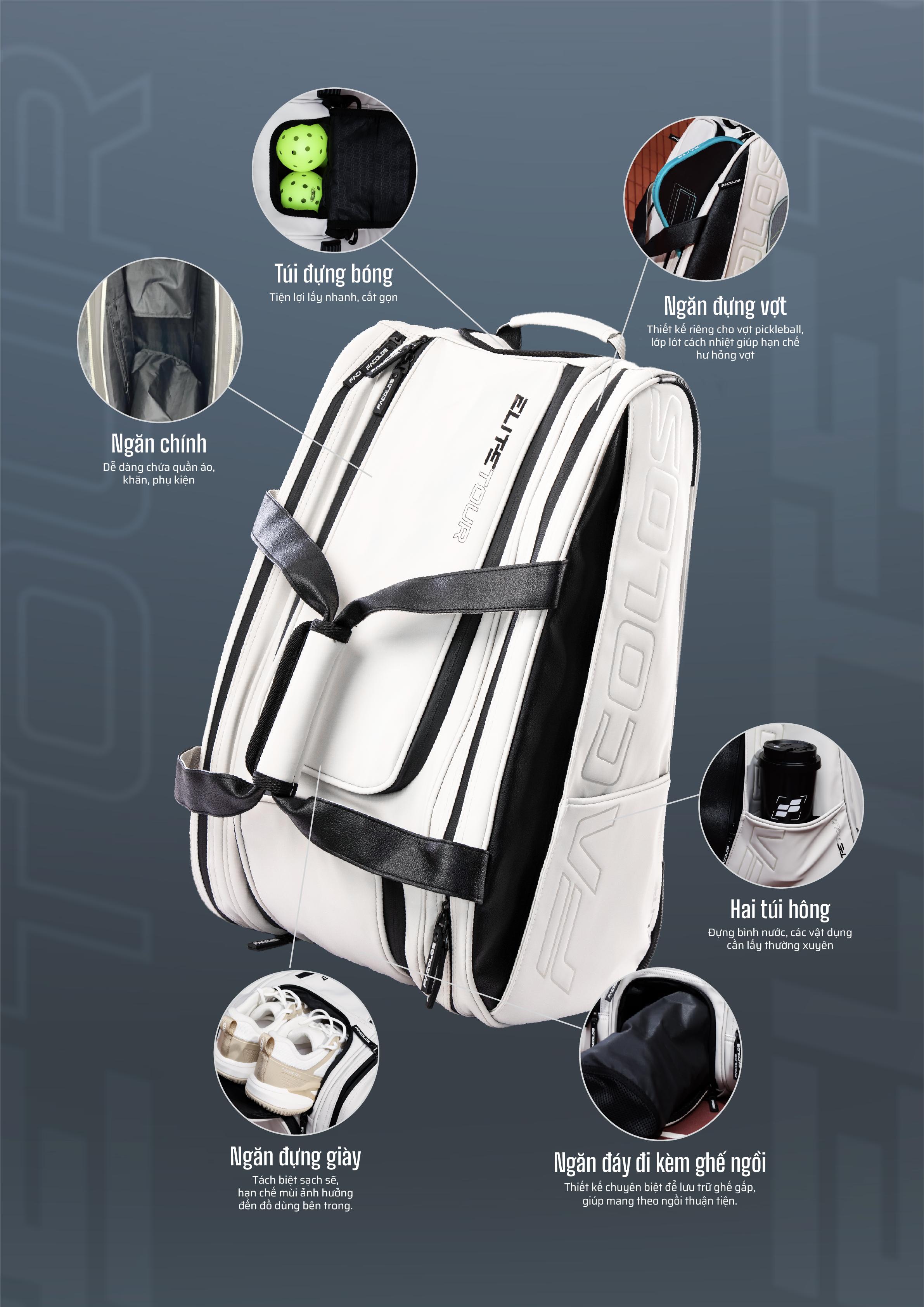 Facolos Balo Elite Tour Màu Trắng