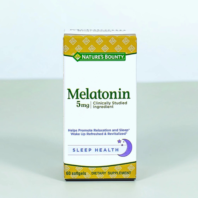 Nature’s Bounty Viên Uống Hỗ Trợ Điều Hòa Giấc Ngủ Melatonin 5mg 60 Viên - Nhập Khẩu Chính Ngạch Mỹ