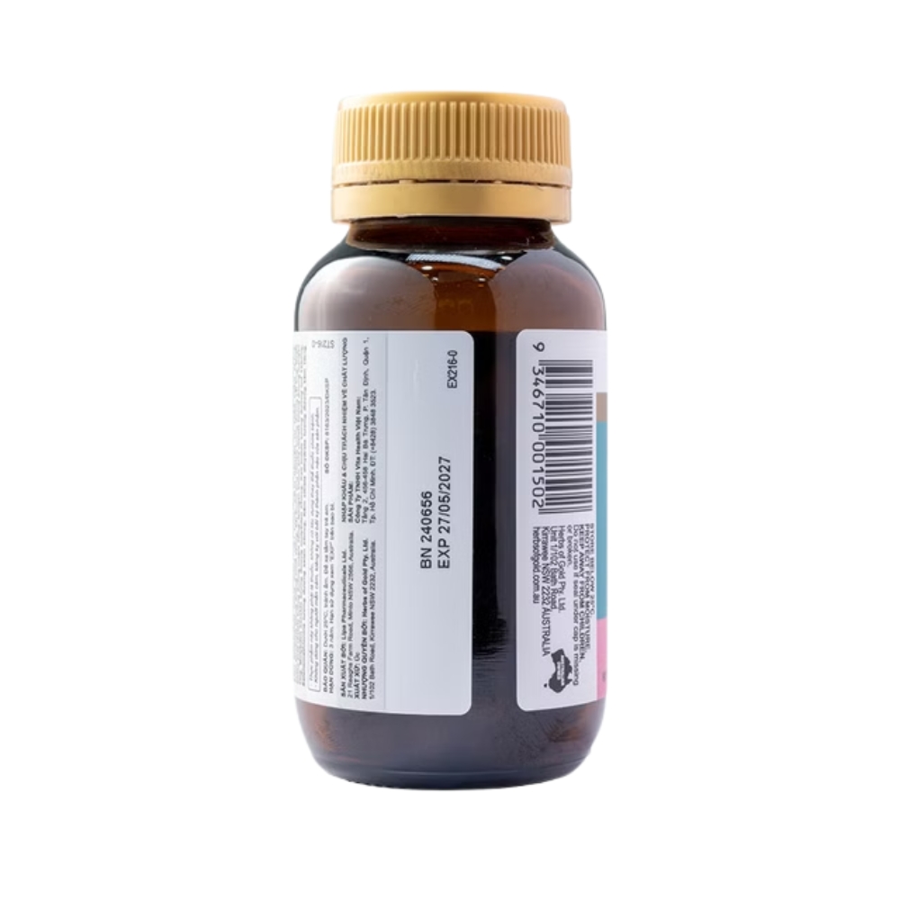 Herbs Of Gold Viên Uống Pregnancy plus 1-2-3 Bổ Sung Vitamin Và Khoáng Chất Cho Phụ Nữ Đã Và Đang Mang Thai 60 Viên