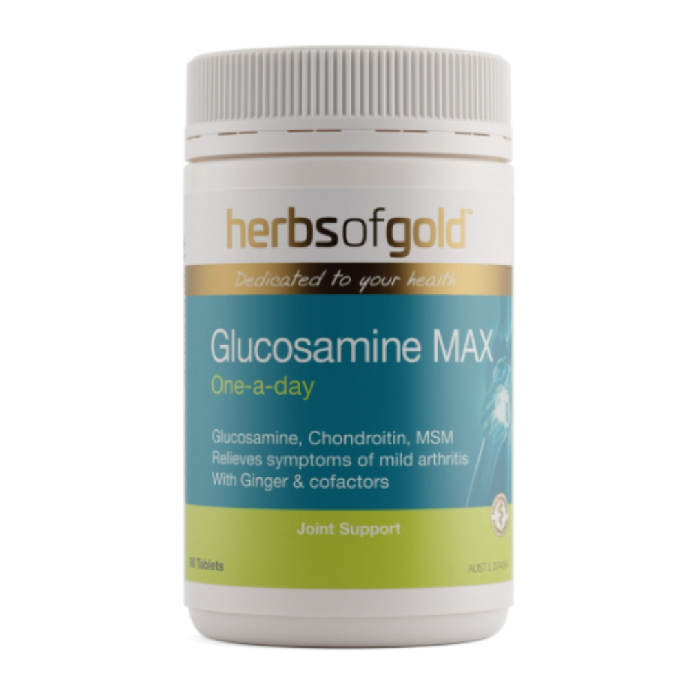 Herbs Of Gold Viên Uống Glucosamine Max Hỗ Trợ Khớp Chắc Khỏe 90 Viên