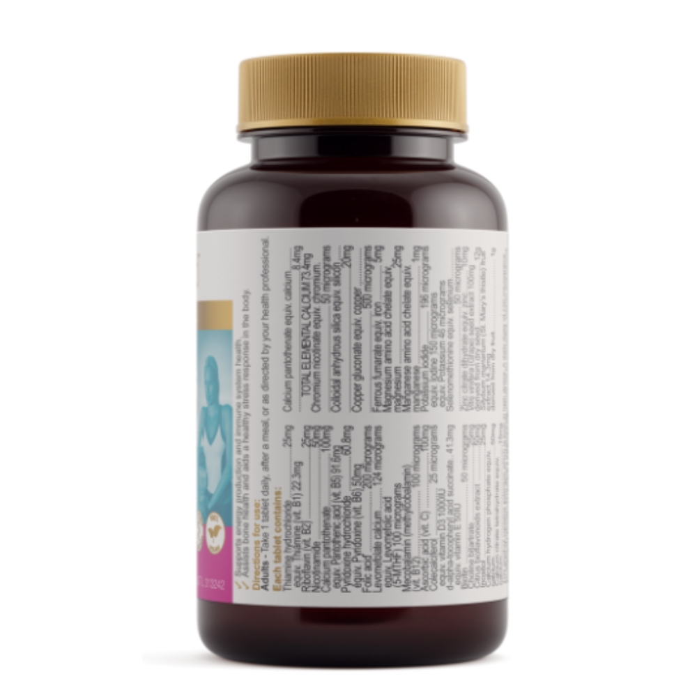 Herbs Of Gold Viên Uống Women's Multi + Hỗ Trợ Tăng Cường Sức Khỏe, Hạn Chế Lão Hóa, Đẹp Da 60 Viên