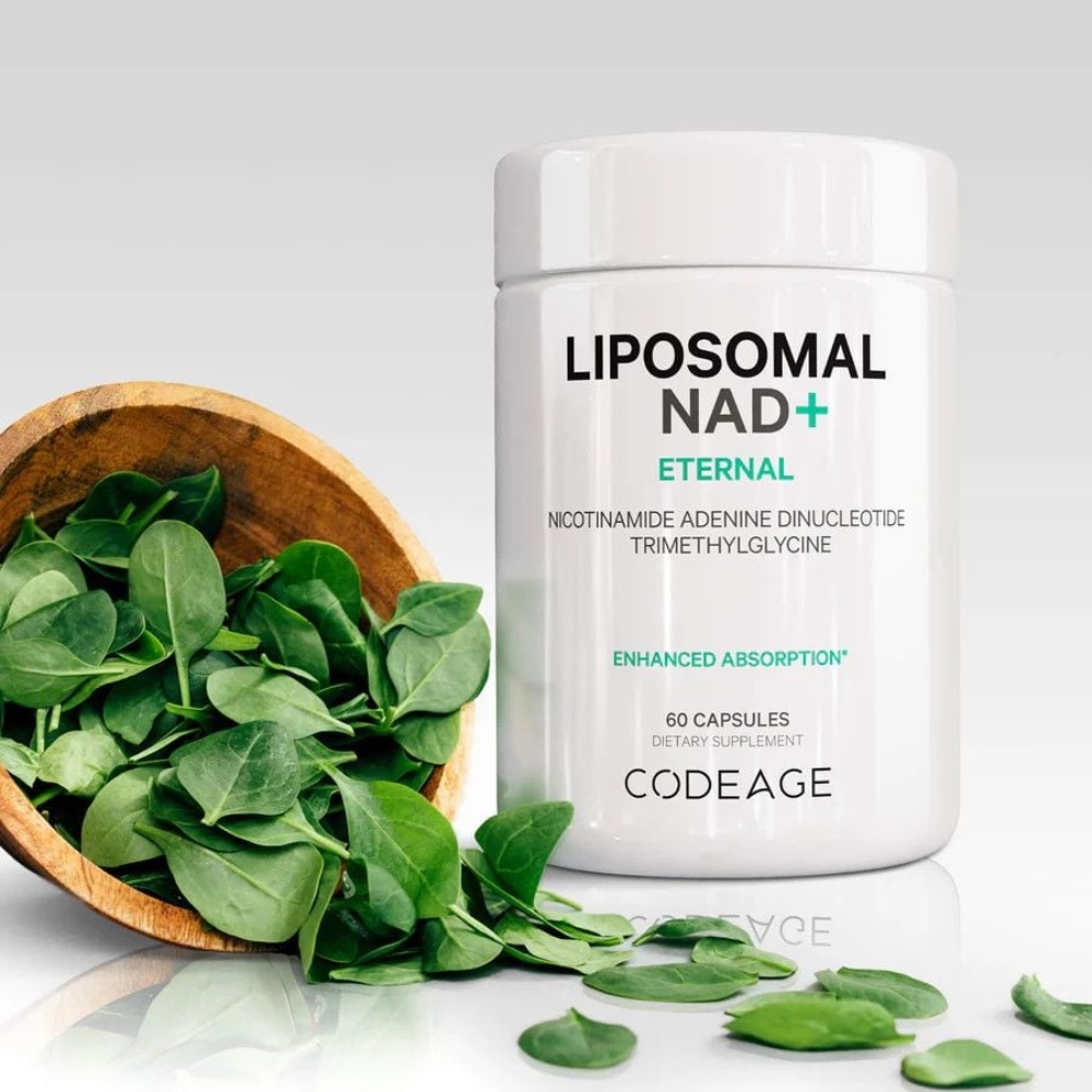 Codeage Viên Uống Liposomal NAD+ Eternal Hỗ Trợ Tăng Cường Năng Lượng 60 Viên