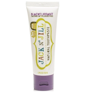 Jack N Jill Kem Đánh Răng Cho Bé Natural Toothpaste 50g - Blackcurrant nho đen