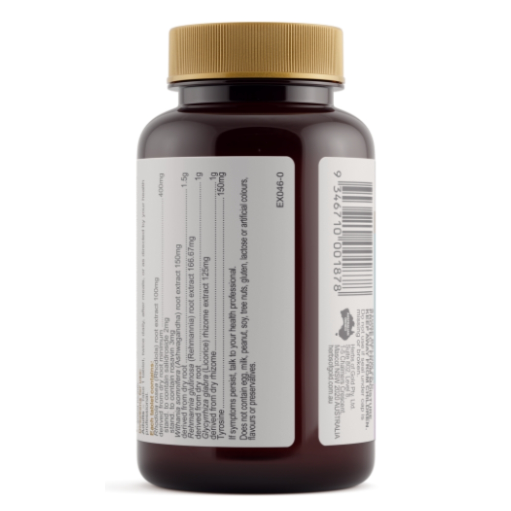 Herbs Of Gold Viên Uống Stress Ease Giúp Giảm Căng Thẳng 60 Viên