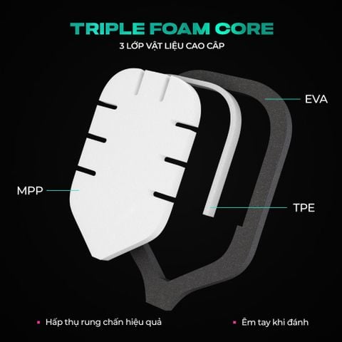 Kamito Vợt Pickleball Alpha-X Màu Xanh Ngọc - Hồng