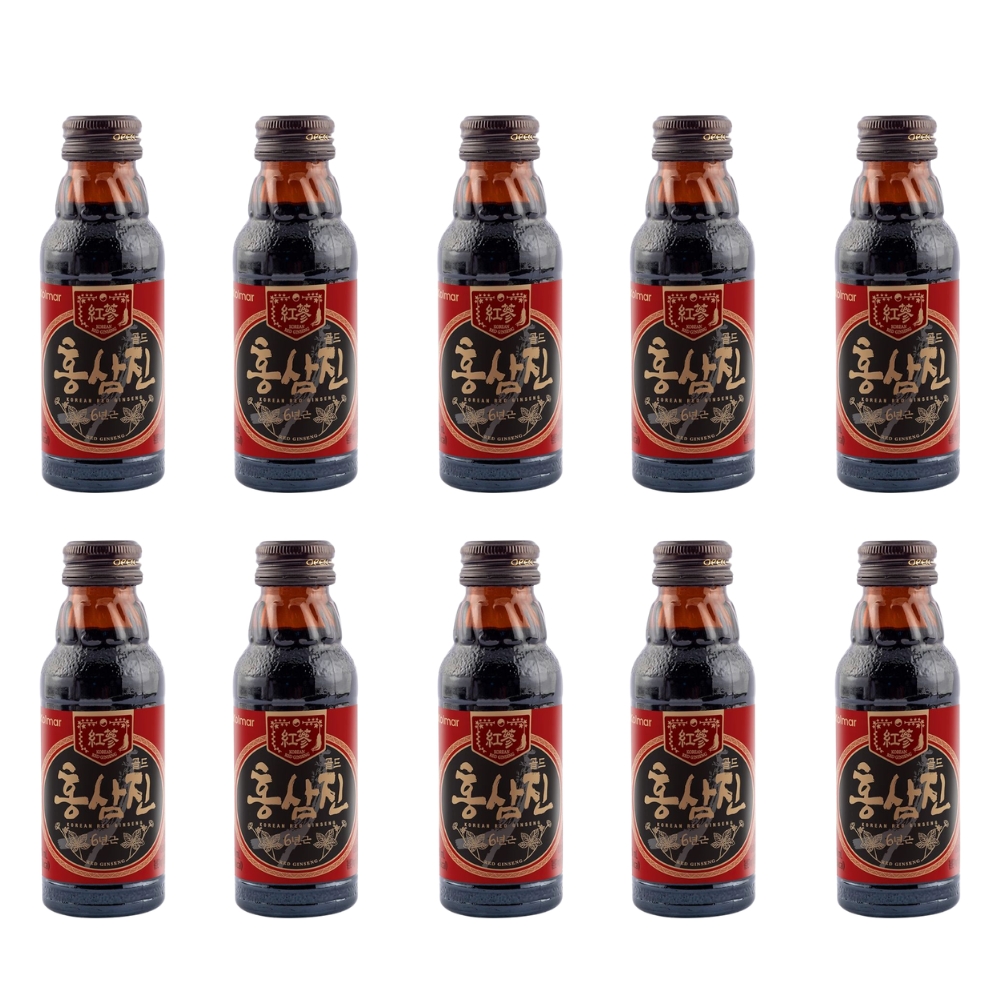 Combo 10 Chai Inno.N Nước Hồng Sâm Hỗ Trợ Tăng Cường Sức Khỏe, Tăng Đề Kháng Hongsamjin Gold