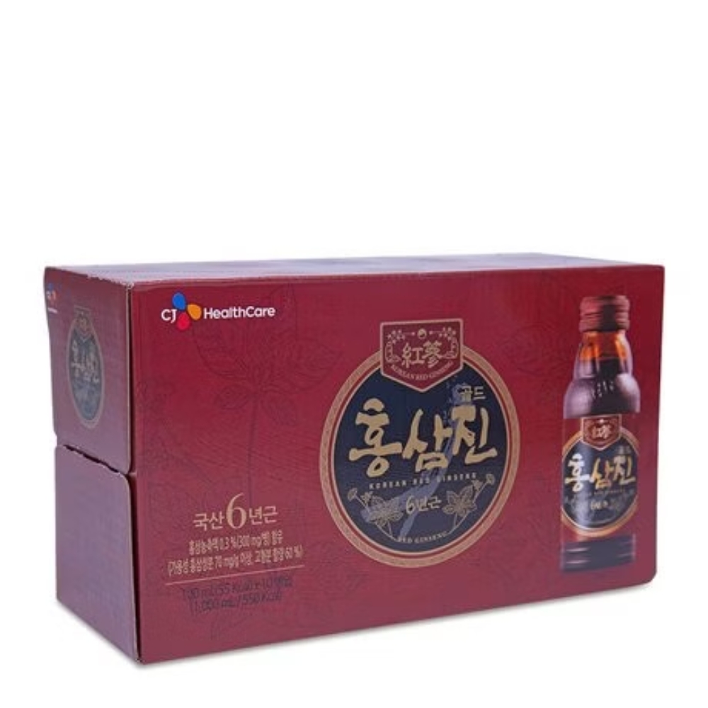 Combo 10 Chai Inno.N Nước Hồng Sâm Hỗ Trợ Tăng Cường Sức Khỏe, Tăng Đề Kháng Hongsamjin Gold