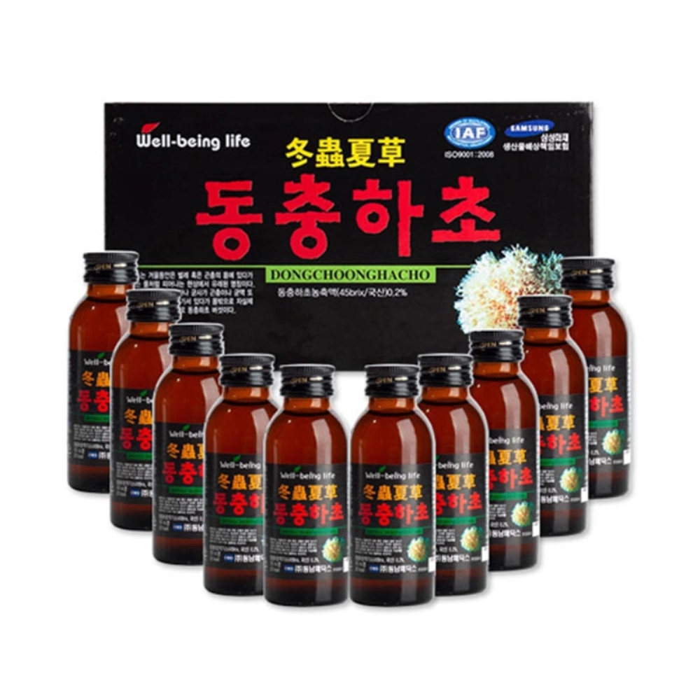 Well Being Life Nước Uống Đông Trùng Hạ Thảo Hàn Quốc Doongchoonghacho 100ml