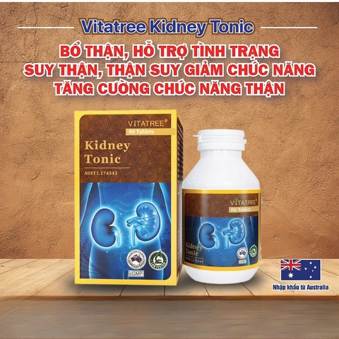 Vitatree Viên Uống Bổ Thận Kidney Tonic 100 Viên