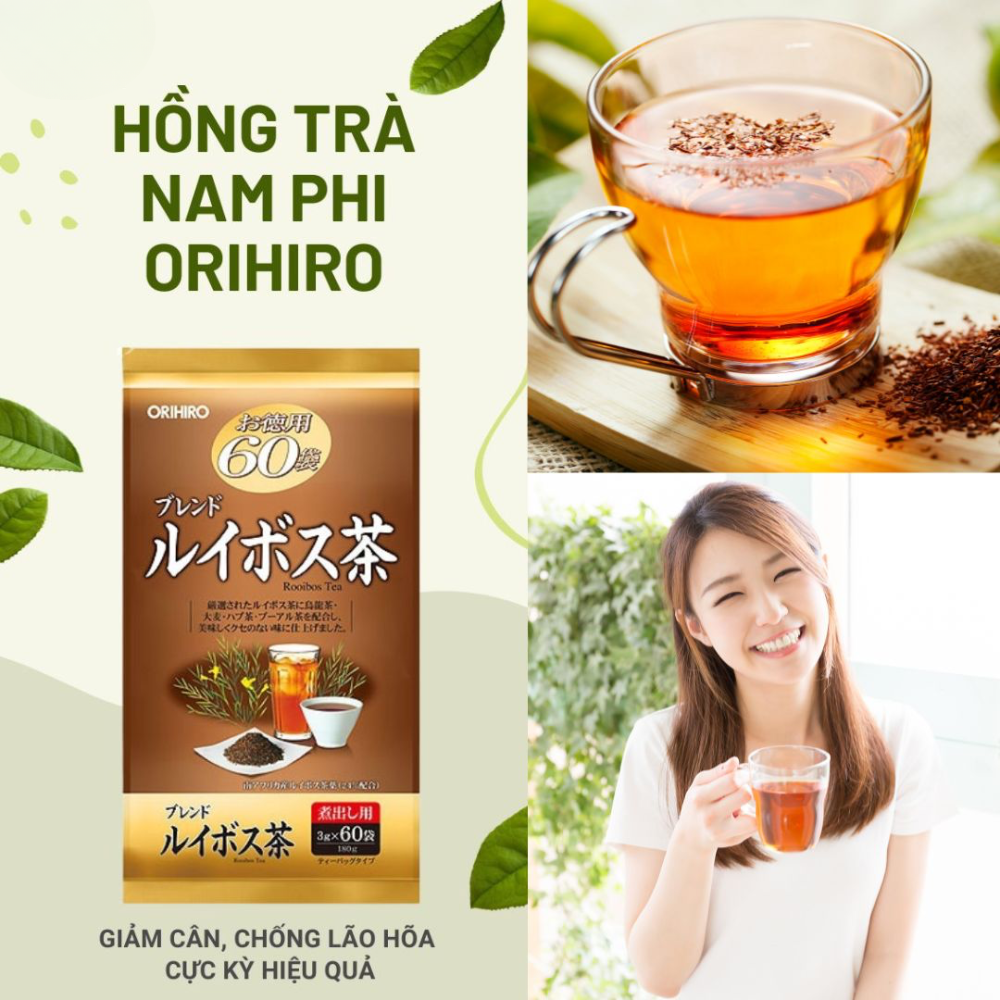 Orihiro Hồng Trà Nam Phi 60 Gói