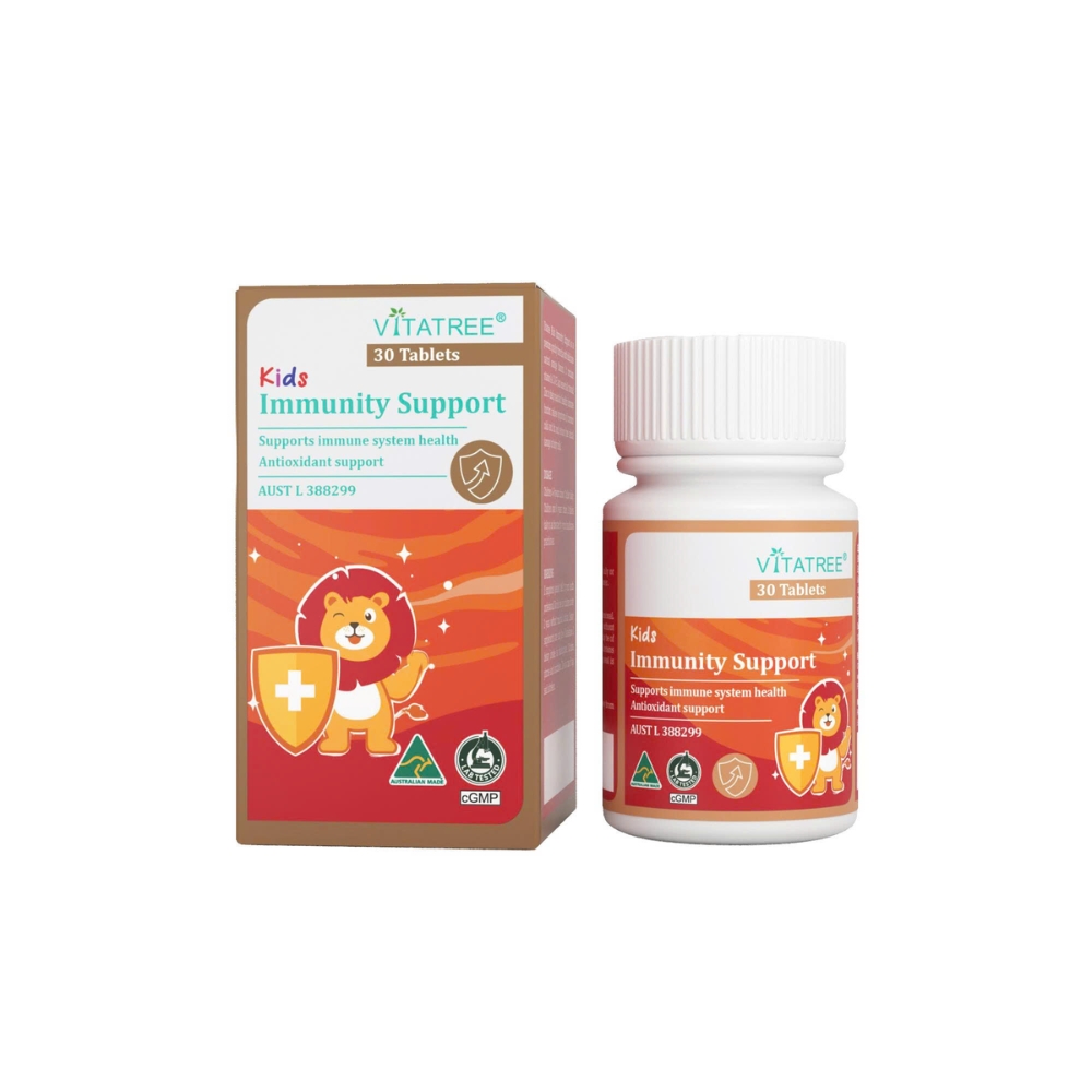 Vitatree Viên Nhai Tăng Đề Kháng Kids Immunity Support Cho Trẻ Từ 4 Tuổi