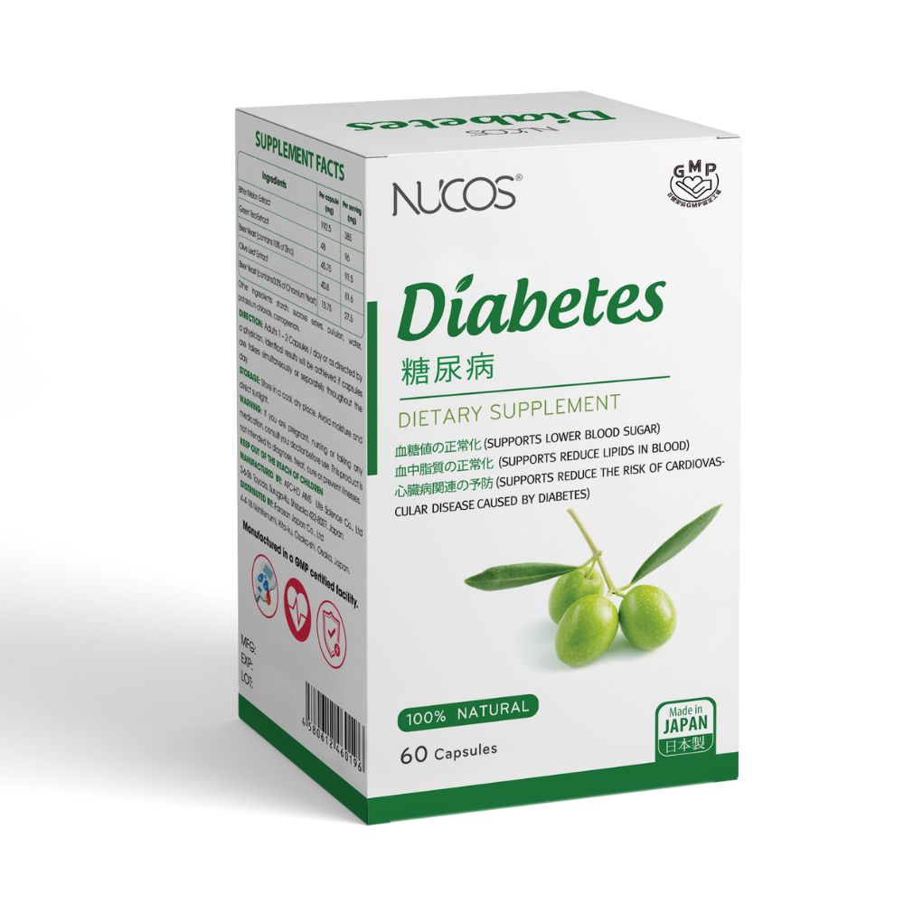 Nucos Viên Uống Điều Hòa Đường Huyết Diabetes 30 Viên