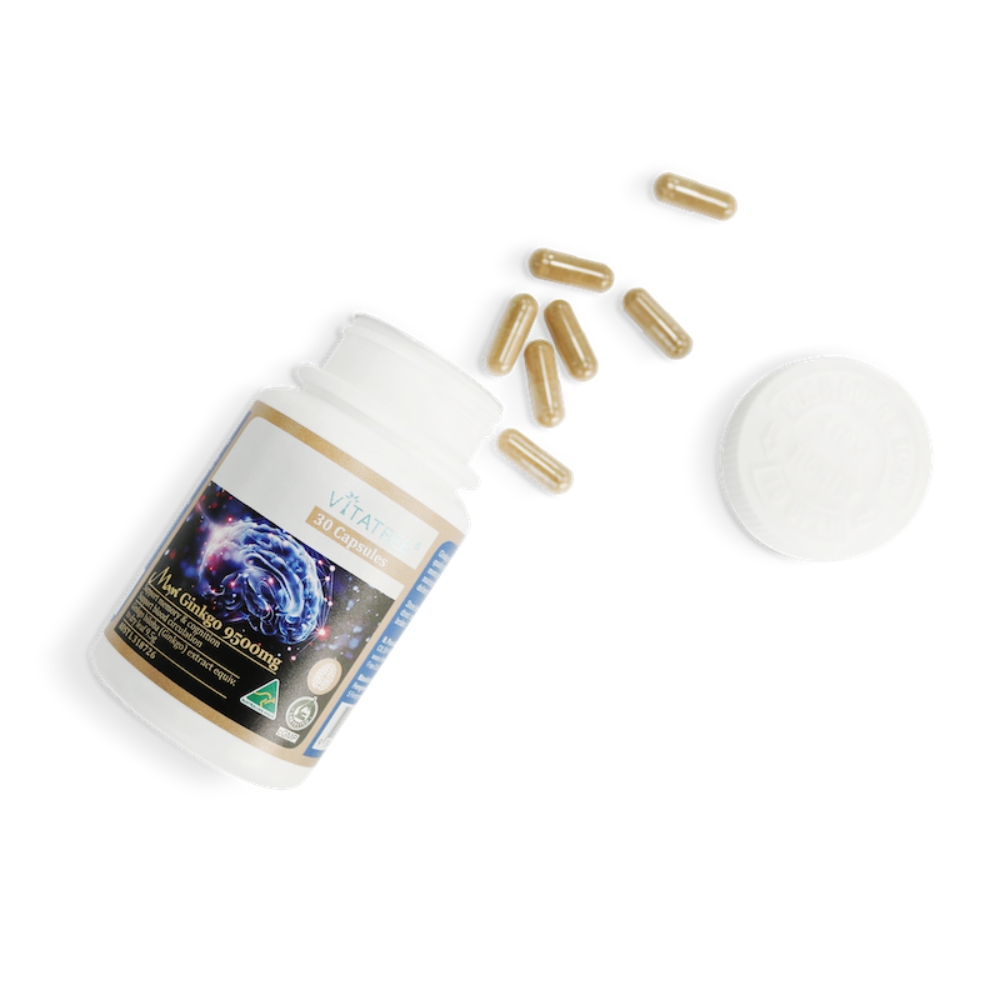 Vitatree Viên Uống Bổ Não Maxi Ginkgo 9500mg
