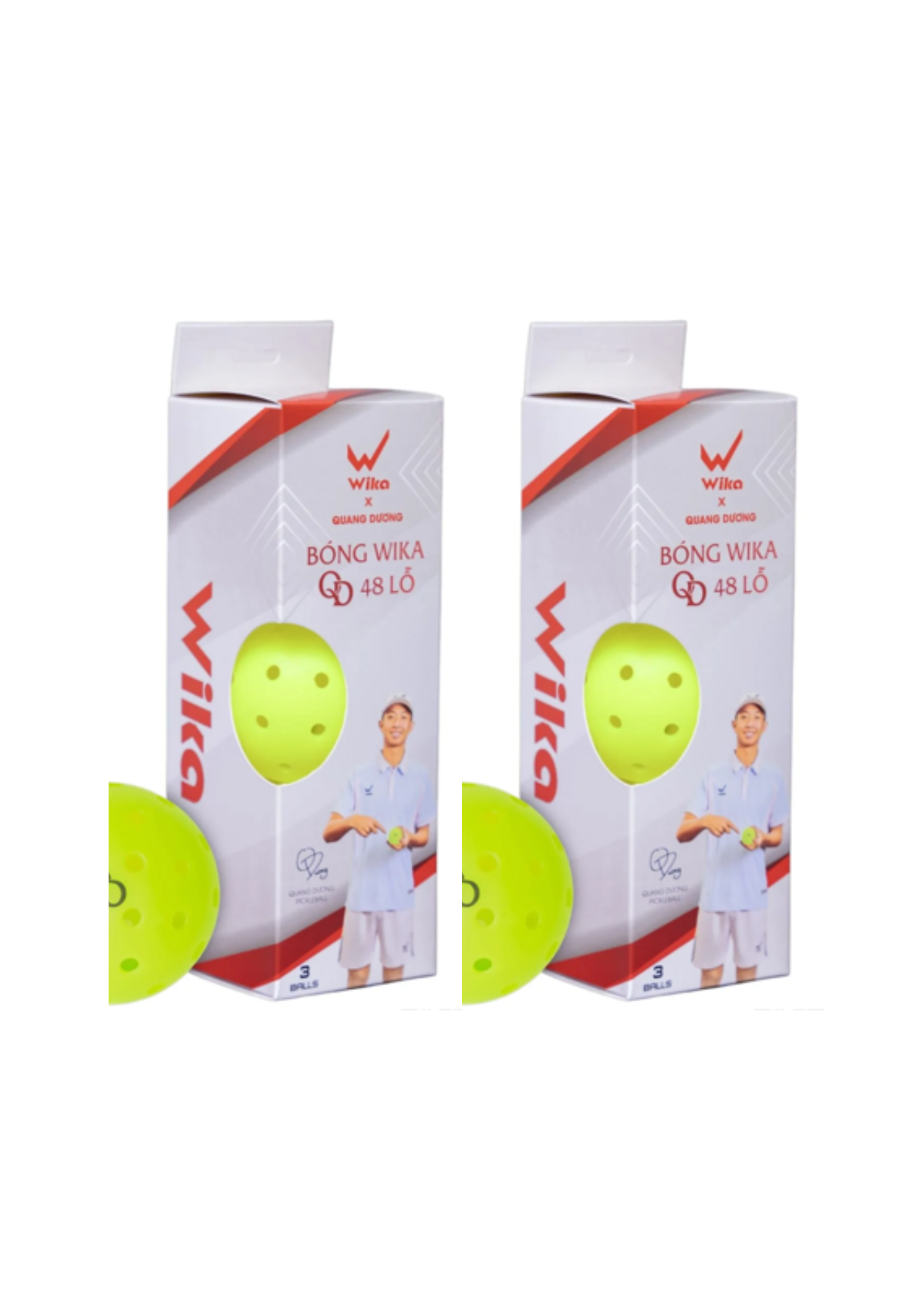 Combo 2 Hộp Bóng Wika 48 Lỗ