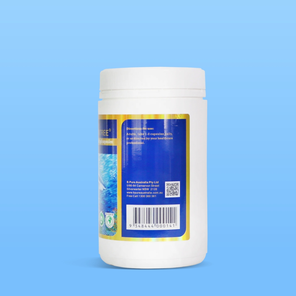 Vitatree Viên Uống Bio Oil Squalence Dầu Gan Cá Mập 1000mg 365 Viên