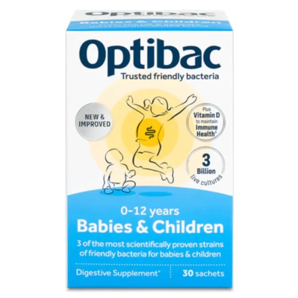 Optibac Men Vi Sinh Babies & Children Cho Bé Từ 0 - 12 Tuổi  30 Gói