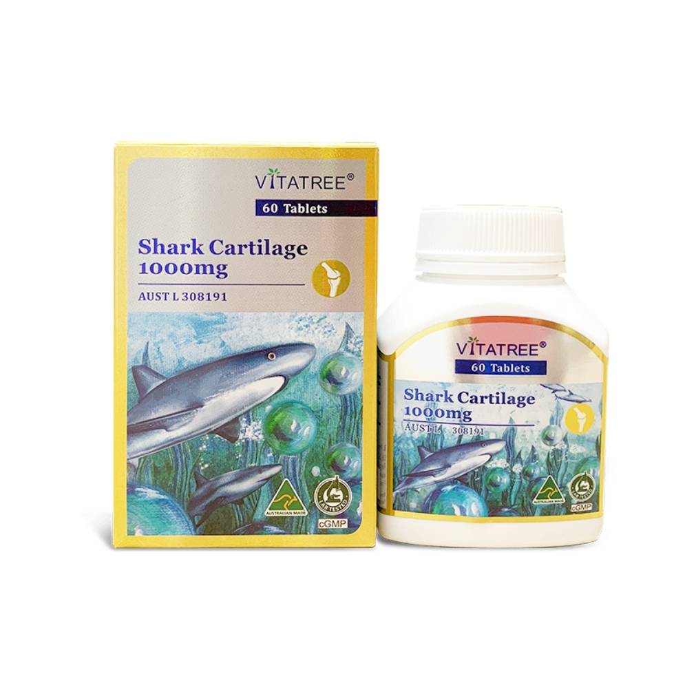 Vitatree Viên Uống Shark Cartilage Sụn Cá Mập 1000mg