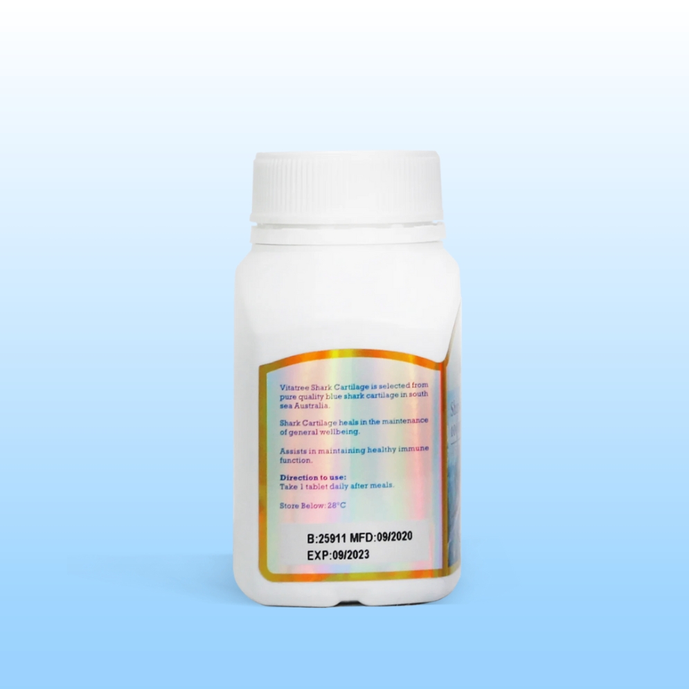 Vitatree Viên Uống Shark Cartilage Sụn Cá Mập 1000mg