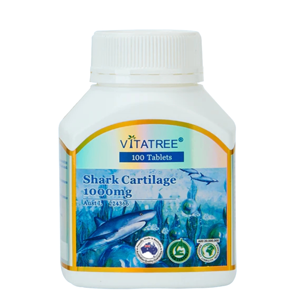 Vitatree Viên Uống Shark Cartilage Sụn Cá Mập 1000mg