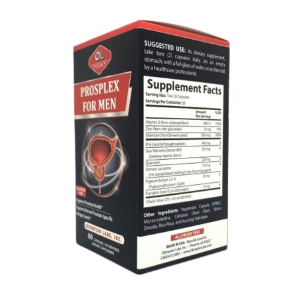 Olympian Labs Viên Uống Hỗ Trợ Tuyến Tiền Liệt Prosplex For Men 60 viên