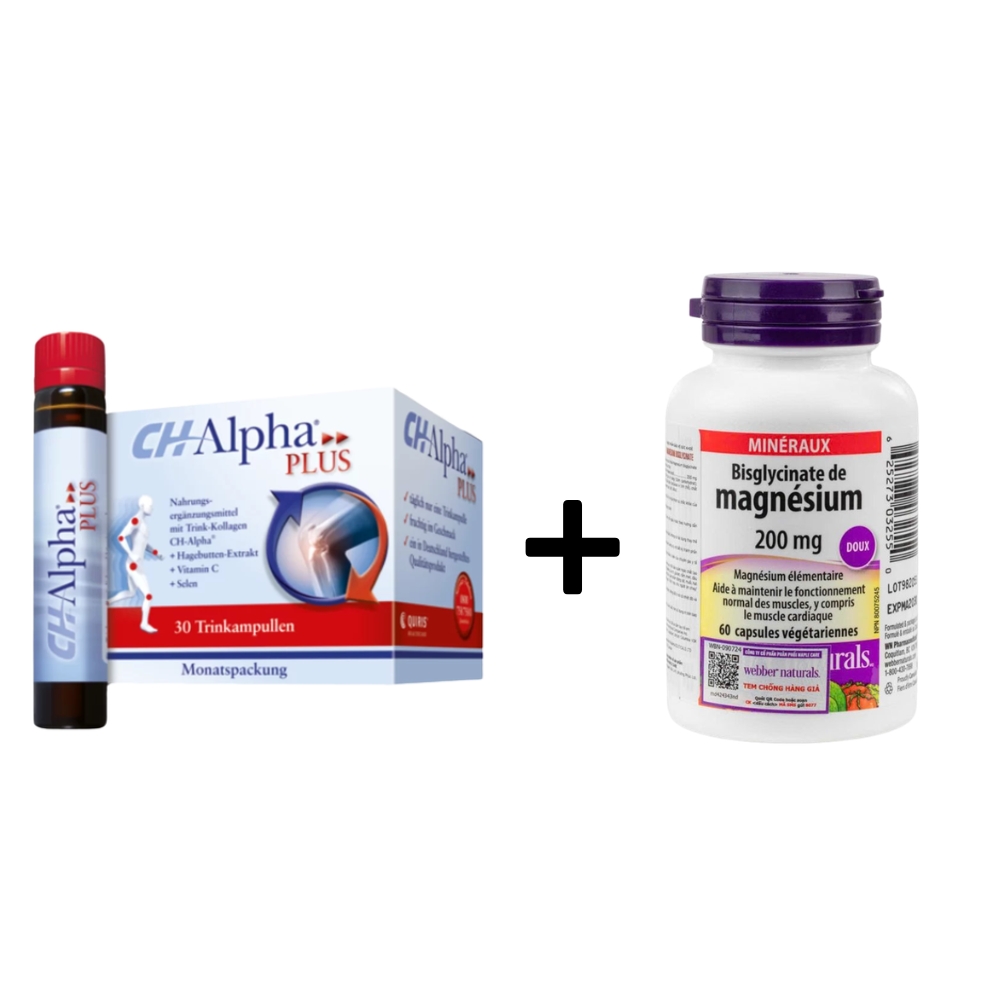 Combo CH - Alpha Plus & Webber Magie 60 Viên
