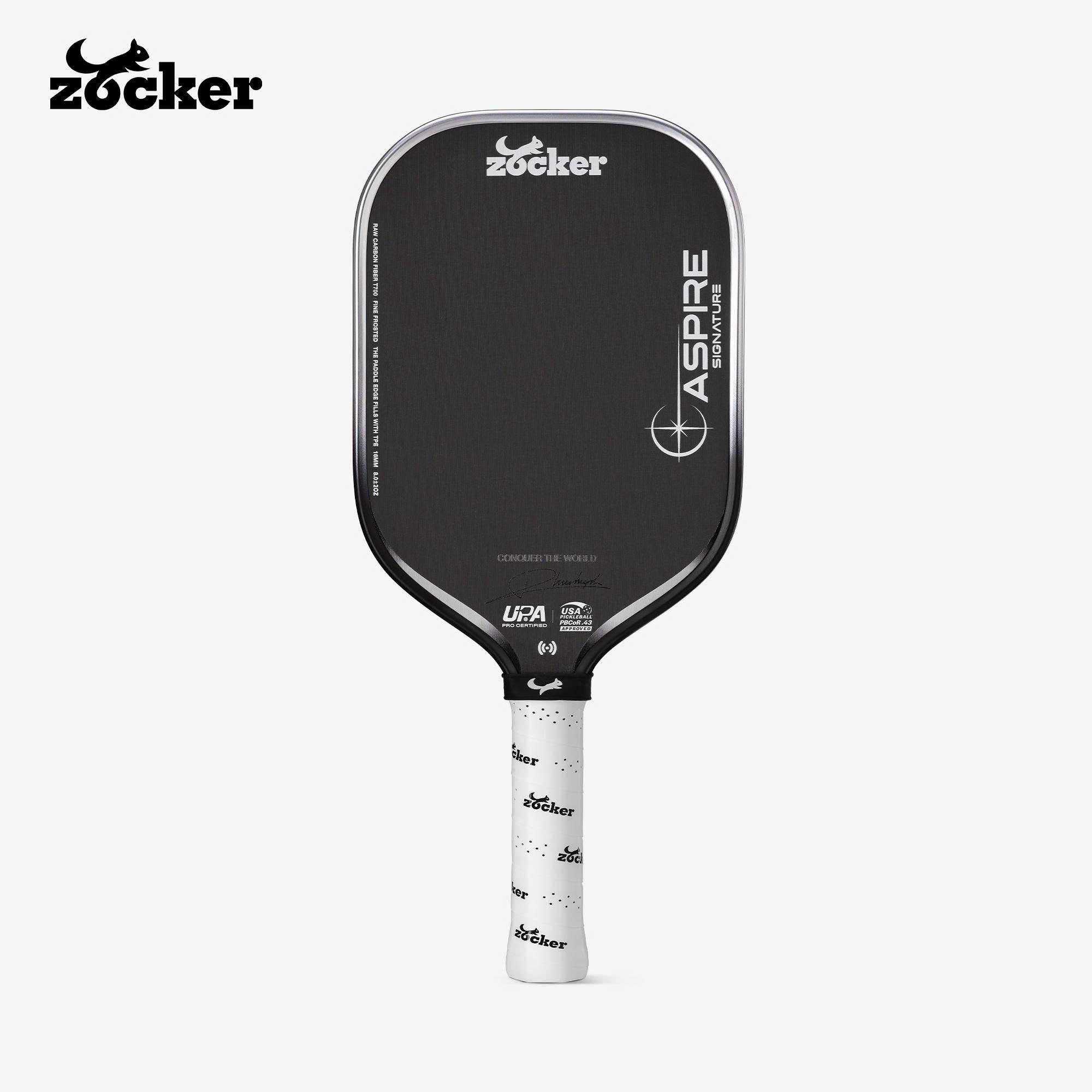 Zocker Vợt Pickleball Aspire Signature 16mm | 6 Màu