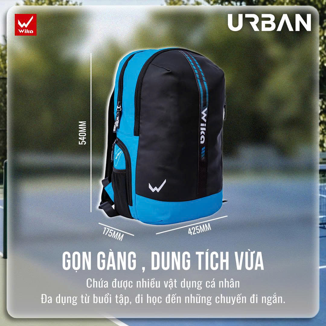 Wika Balo Urban Pickleball | 4 Màu