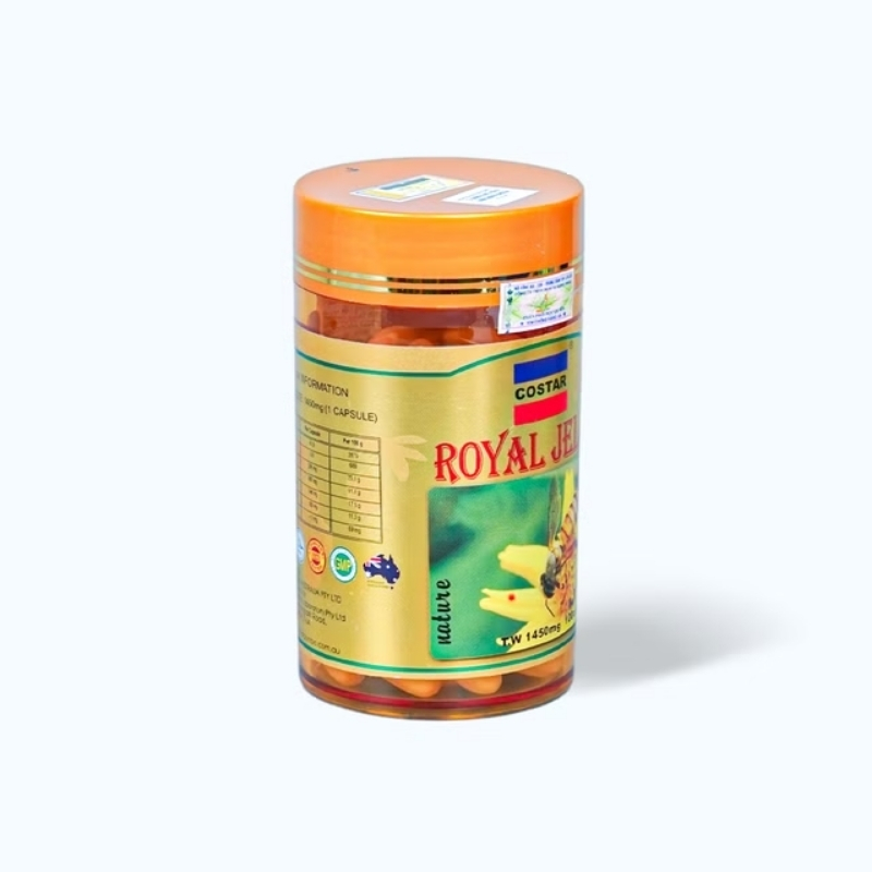 Combo 4 Hộp Costar Viên Uống Sữa Ong Chúa 1450mg 60 Viên