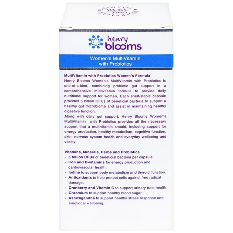 Combo Henry Blooms Vitamin Tổng Hợp Cho Nam Và Nữ