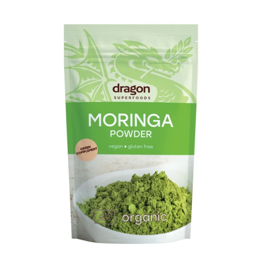 Dragon Superfoods Bột Rau Chùm Ngây Hữu Cơ Bổ Sung Dinh Dưỡng 200g