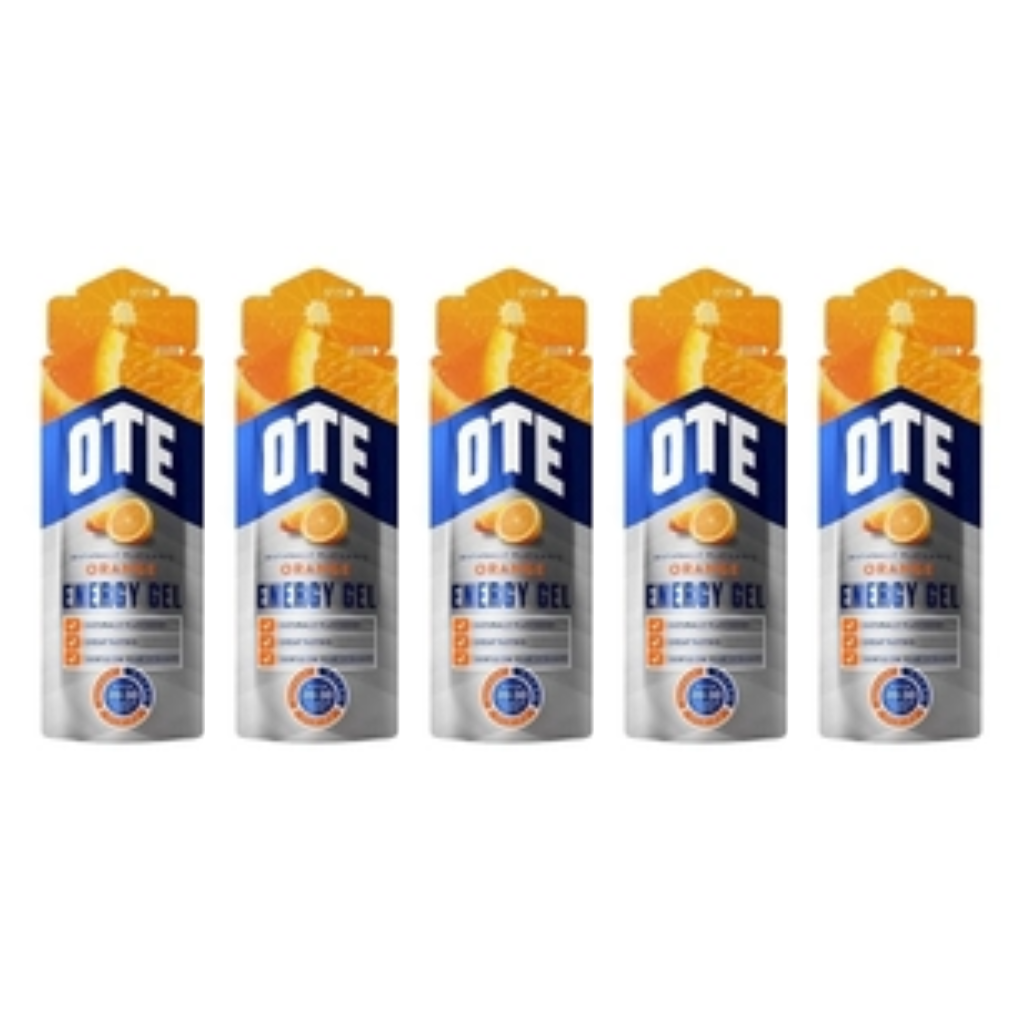 Combo 5 Gói OTE Vị Cam Gel Năng Lượng Energy Gel Kết Hợp Carbohydrate Điện Giải 56gram 82kcal