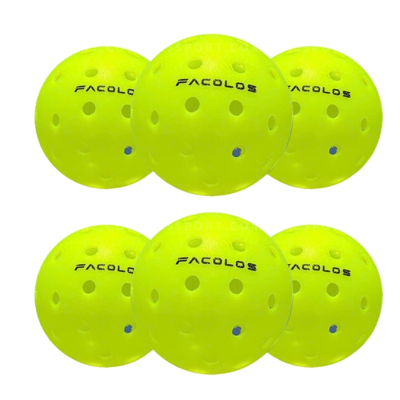 Combo 6 Trái Bóng Facolos Pickleball F-Pro Peformance Gen 2