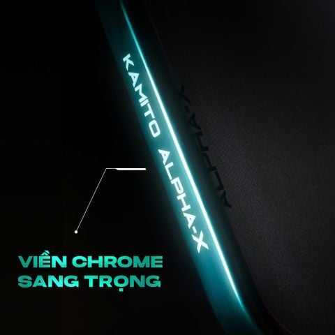 Kamito Vợt Pickleball Alpha-X Màu Xanh Ngọc - Hồng