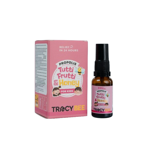 Tracybee Xịt Keo Ong Xanh Vị Trái Cây Dạng Hỗ Trợ Trị Ho, Viêm Họng 20ml