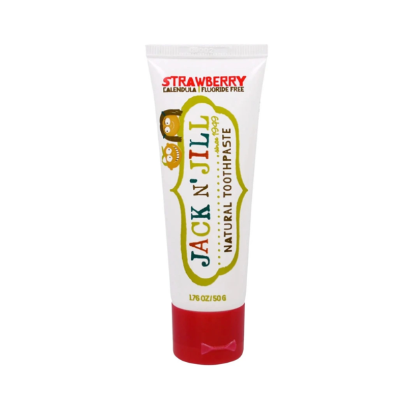 Kem Đánh Răng Cho Bé Jack N Jill Natural Toothpaste Vị Dâu 50g
