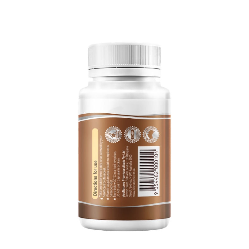 AusNatures Viên Uống Super Calcium With VIT D Bổ Sung Canxi Hữu Cơ Và Vitamin D 60 Viên