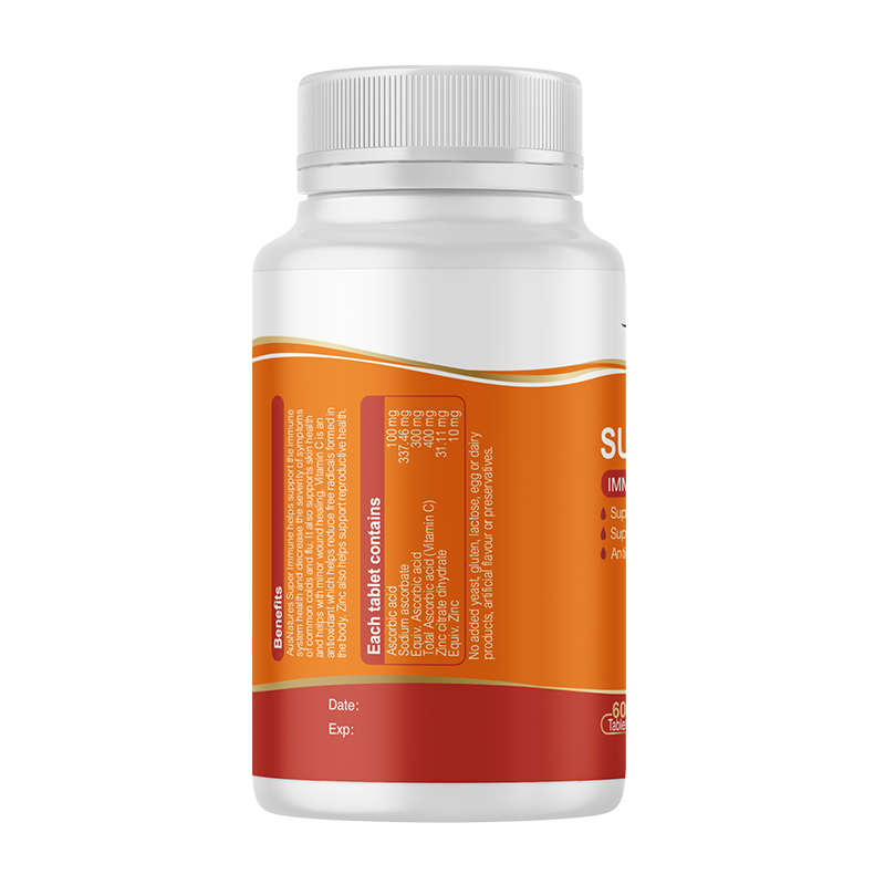 AusNatures Viên Uống Super Immune Bổ Sung Kẽm & Vitamin C 60 Viên