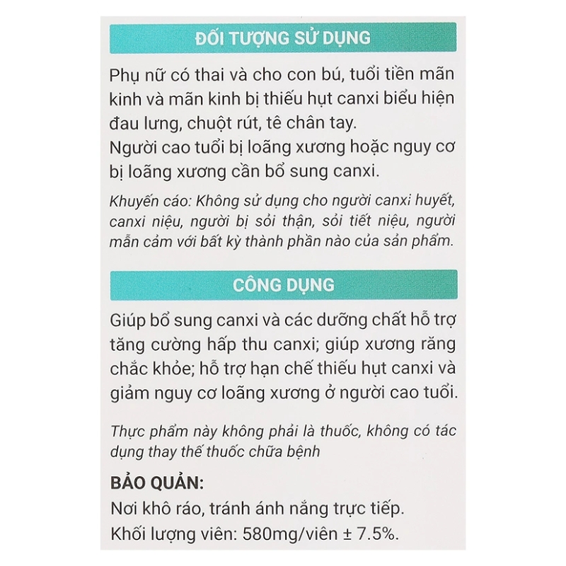 Avisure Hi-Cal Viên Uống Bổ Sung Canxi Và Dưỡng Chất Hộp 30 Viên