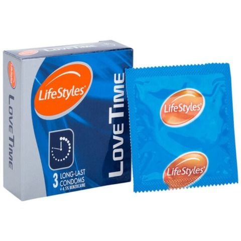 LifeStyles Bao Cao Su Love Time Kéo Dài Thời Gian (1 Cái)