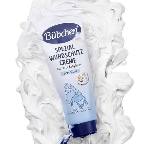 [HSD 31/01/2026] - Bubchen Kem Chống Hăm Tã Baby Wundschutz Creme 75ml