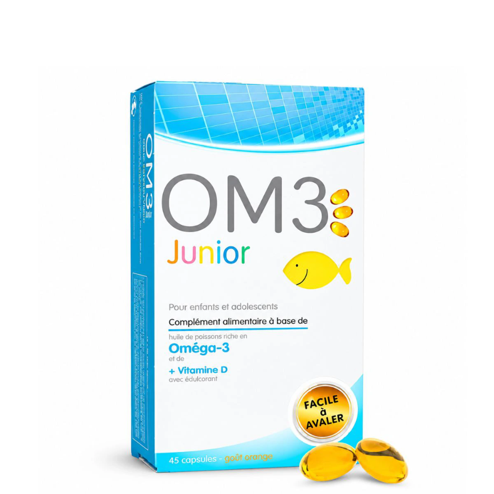 Superdiet Viên Uống Omega-3 Hỗ Trợ Tăng Cường Trí Não, Sáng Mắt Và Chắc Khỏe Xương Cho Trẻ Em Từ 6-15 Tuổi Hộp 45 Viên