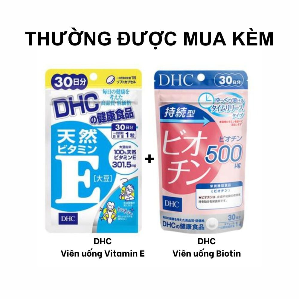 DHC Viên Uống Bổ Sung Vitamin E 30 Ngày