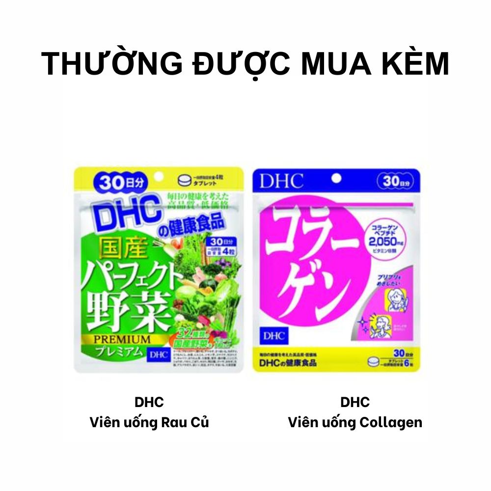 DHC Viên Uống Hỗ Trợ Bổ Sung 32 Loại Rau Củ Perfect Vegetable 30 Ngày