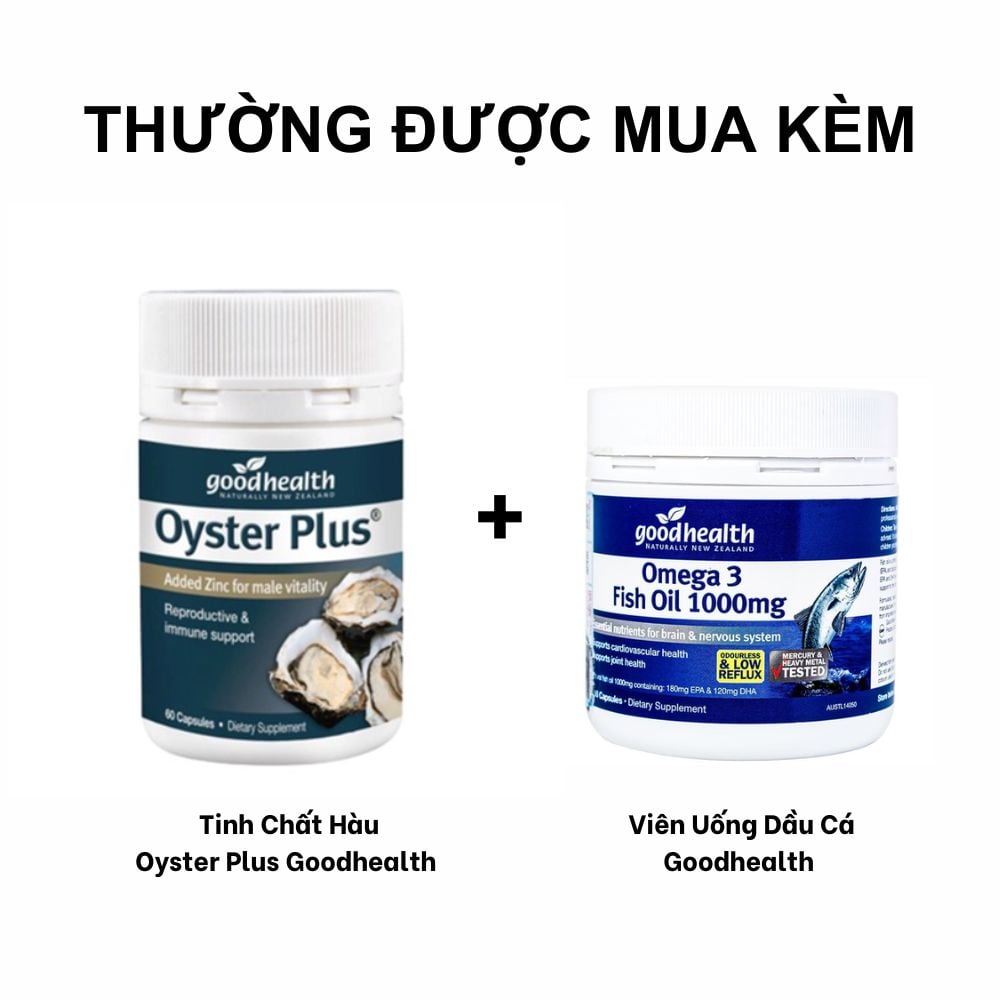 Hàu Oyster Plus Goodhealth Từ New Zealand