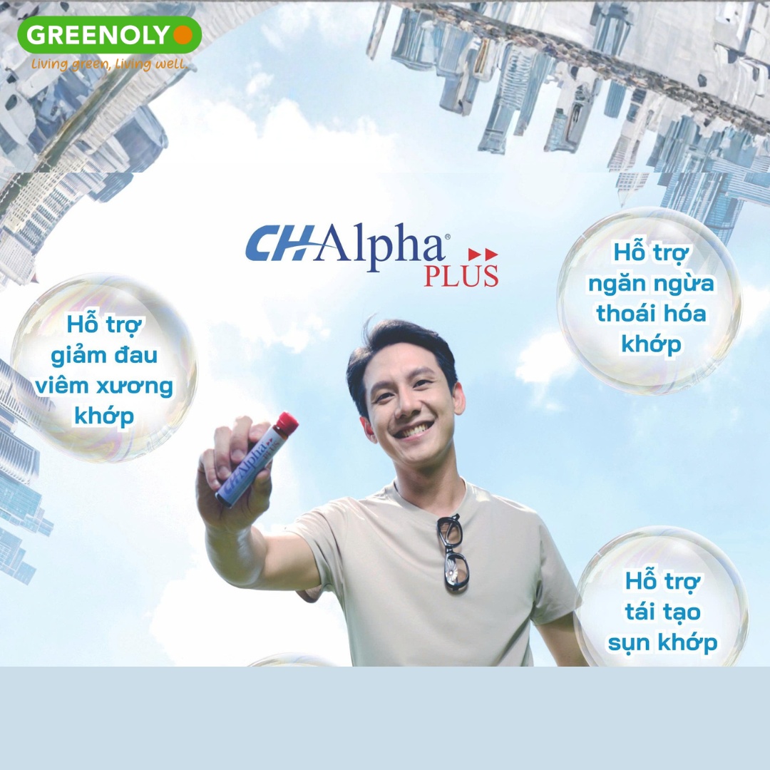 Quiris Thức Uống Collagen Chống Thoái Hoá Xương CH - Alpha Plus 30 Ống