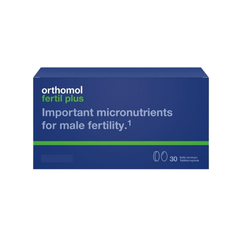 Orthomol Fertil Plus Viên Uống Hỗ Trợ Tăng Cường Sức Khỏe Sinh Sản Ở Nam Giới, Tăng Chất Lượng Tinh Trùng 30 Gói