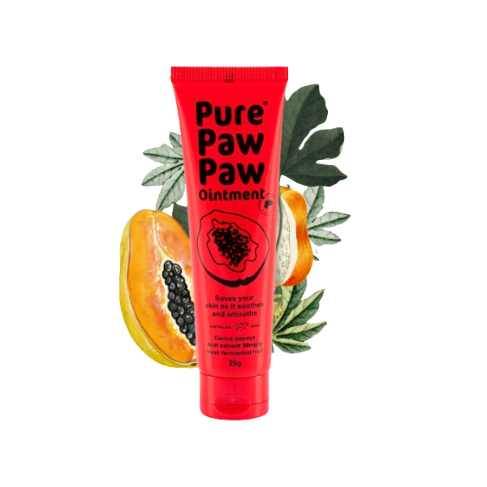 Pure Paw Paw Ointment Kem Dưỡng Môi Cấp Ẩm Đa Năng Chiết Xuất Đu Đủ 25g |3 Mùi Hương |