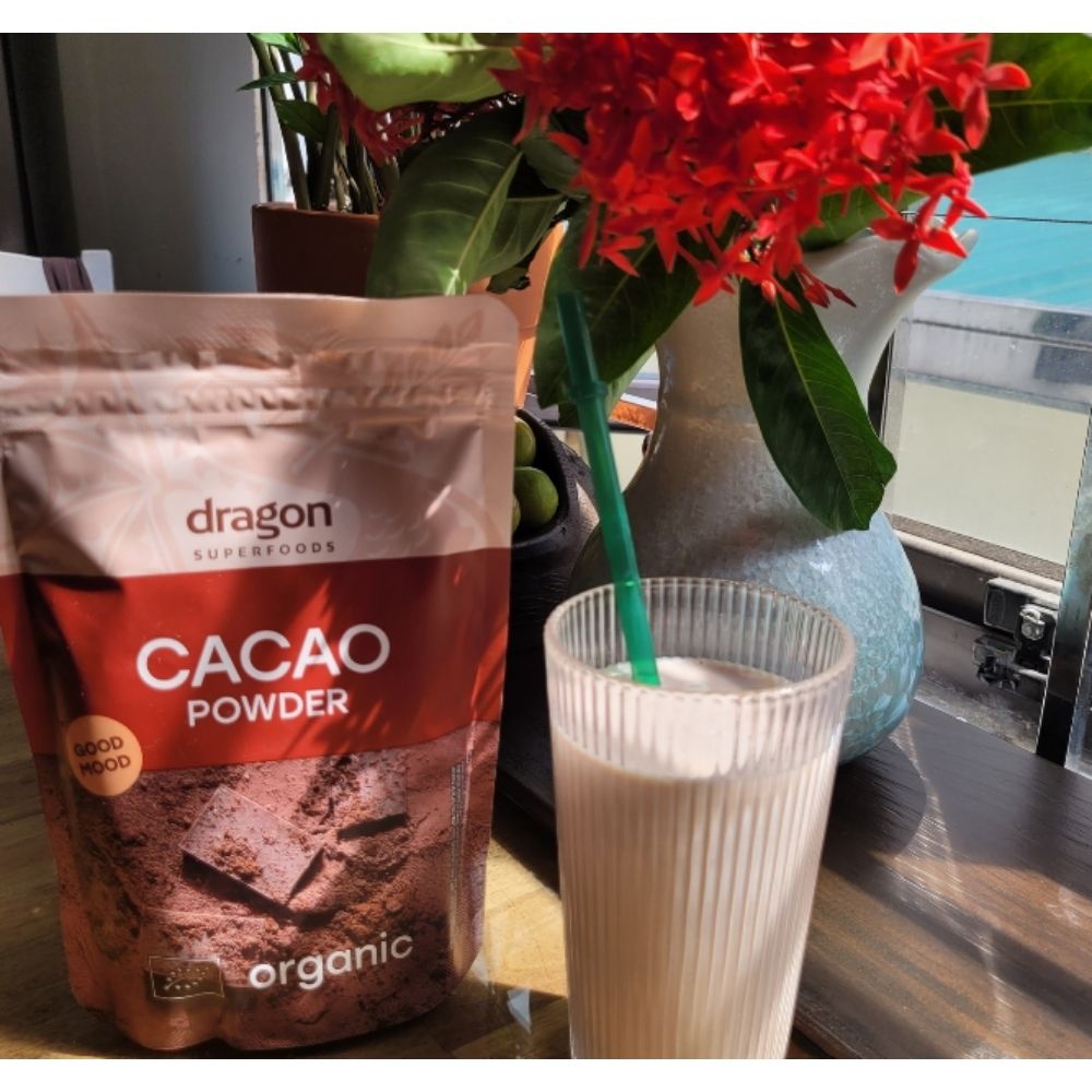 Dragon Superfoods Bột Cacao Hữu Cơ Bổ Sung Dinh Dưỡng
